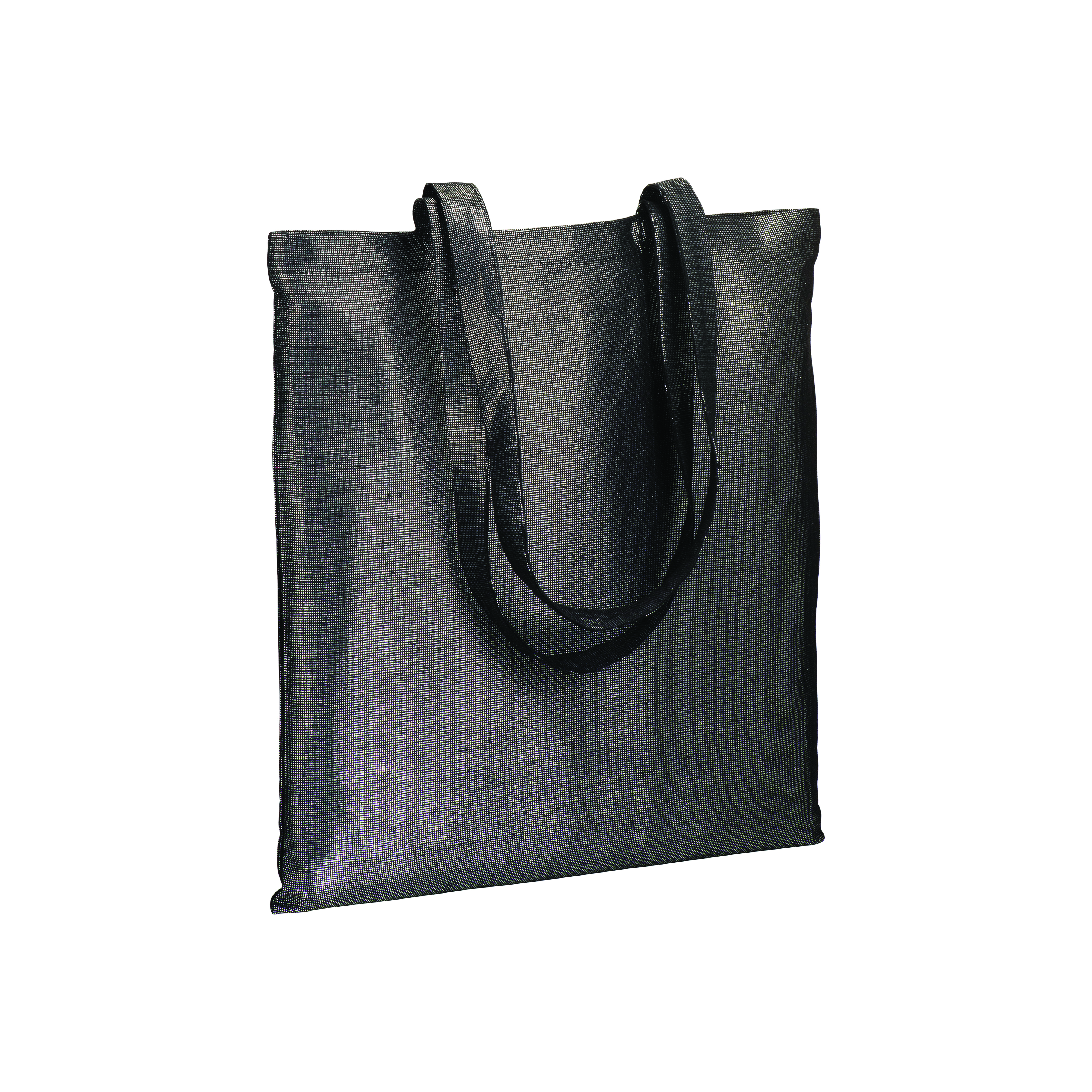 Shopper in policotone brillante 150g/m2, manici lunghi