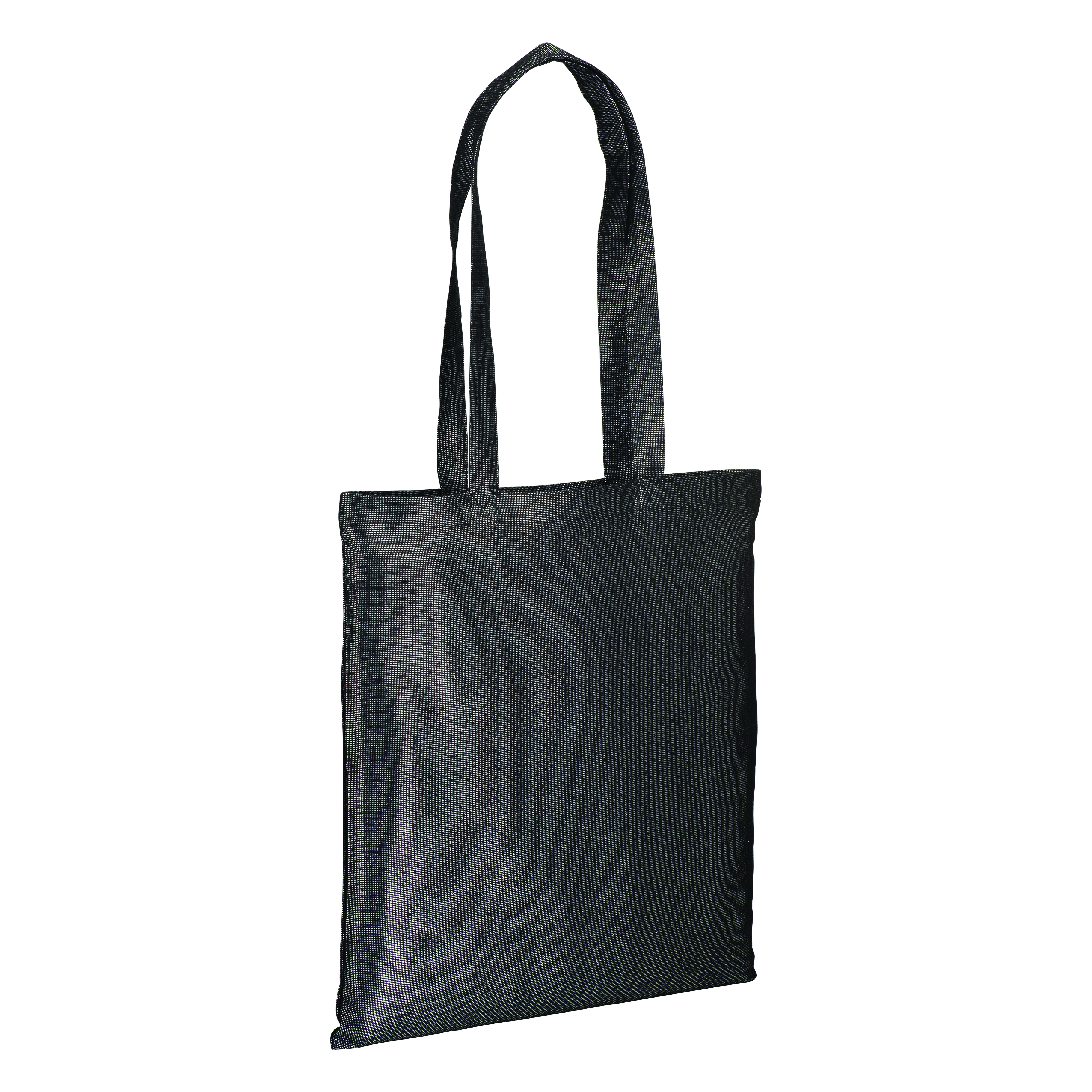 Shopper in policotone brillante 150g/m2, manici lunghi