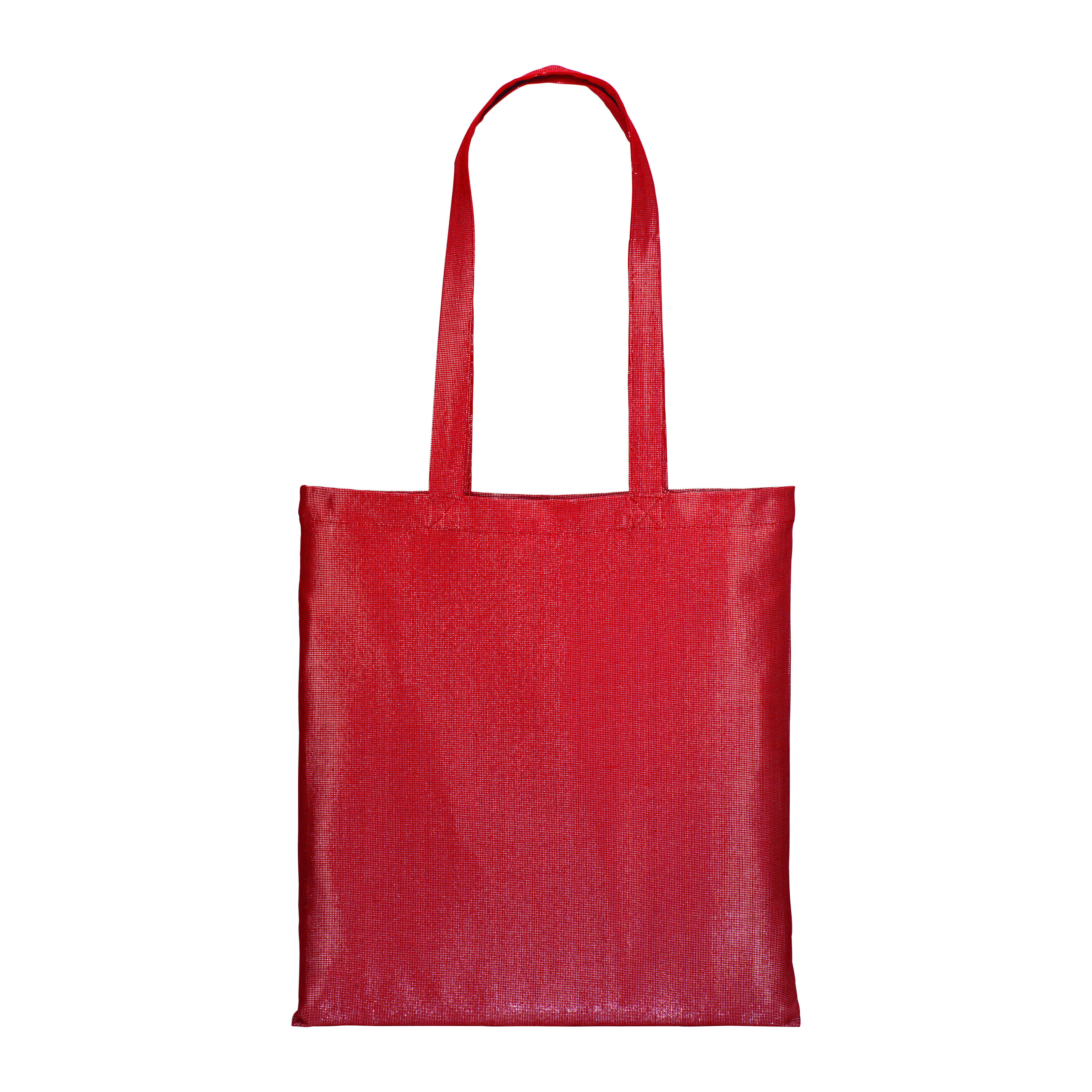 Shopper in policotone brillante 150g/m2, manici lunghi
