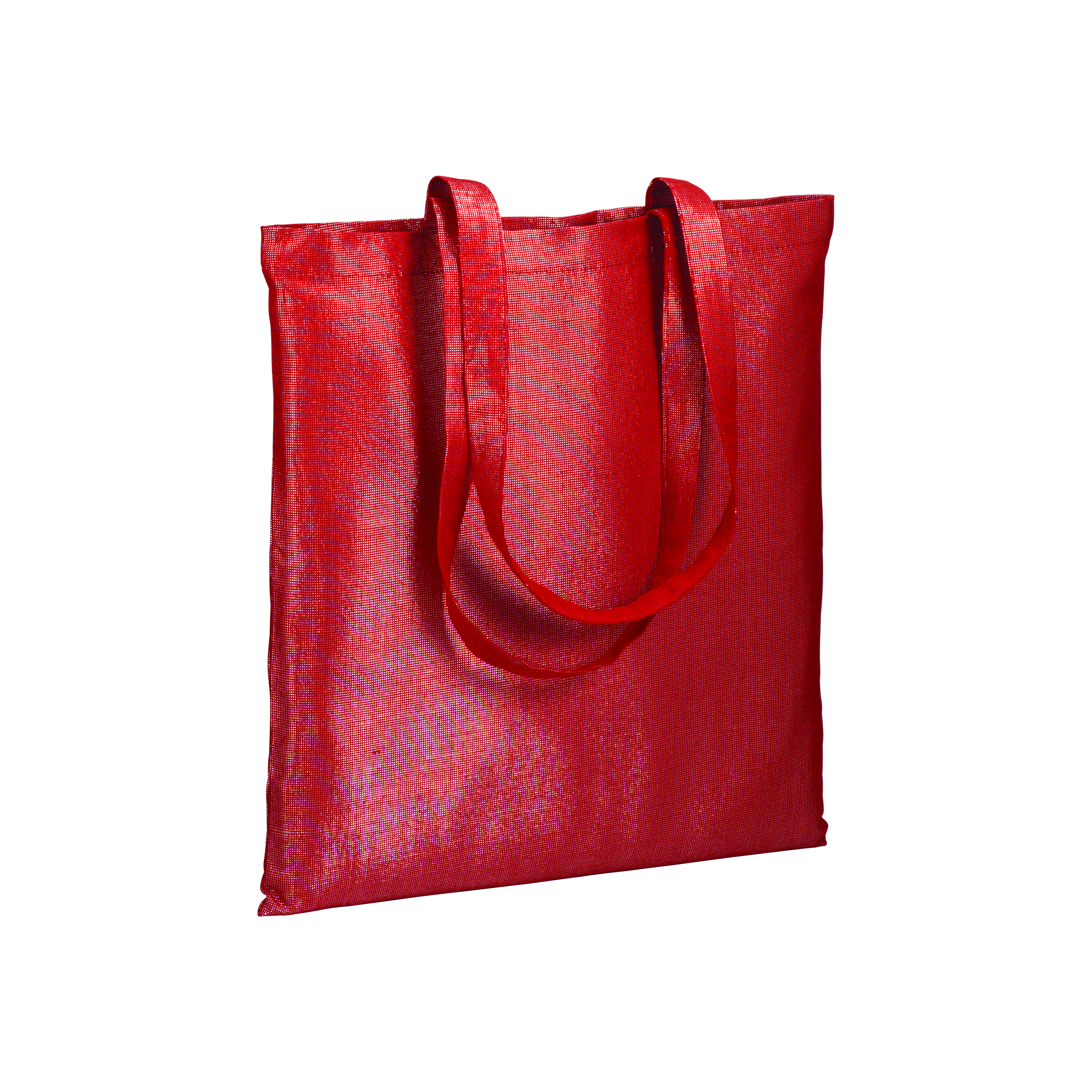 Shopper in policotone brillante 150g/m2, manici lunghi