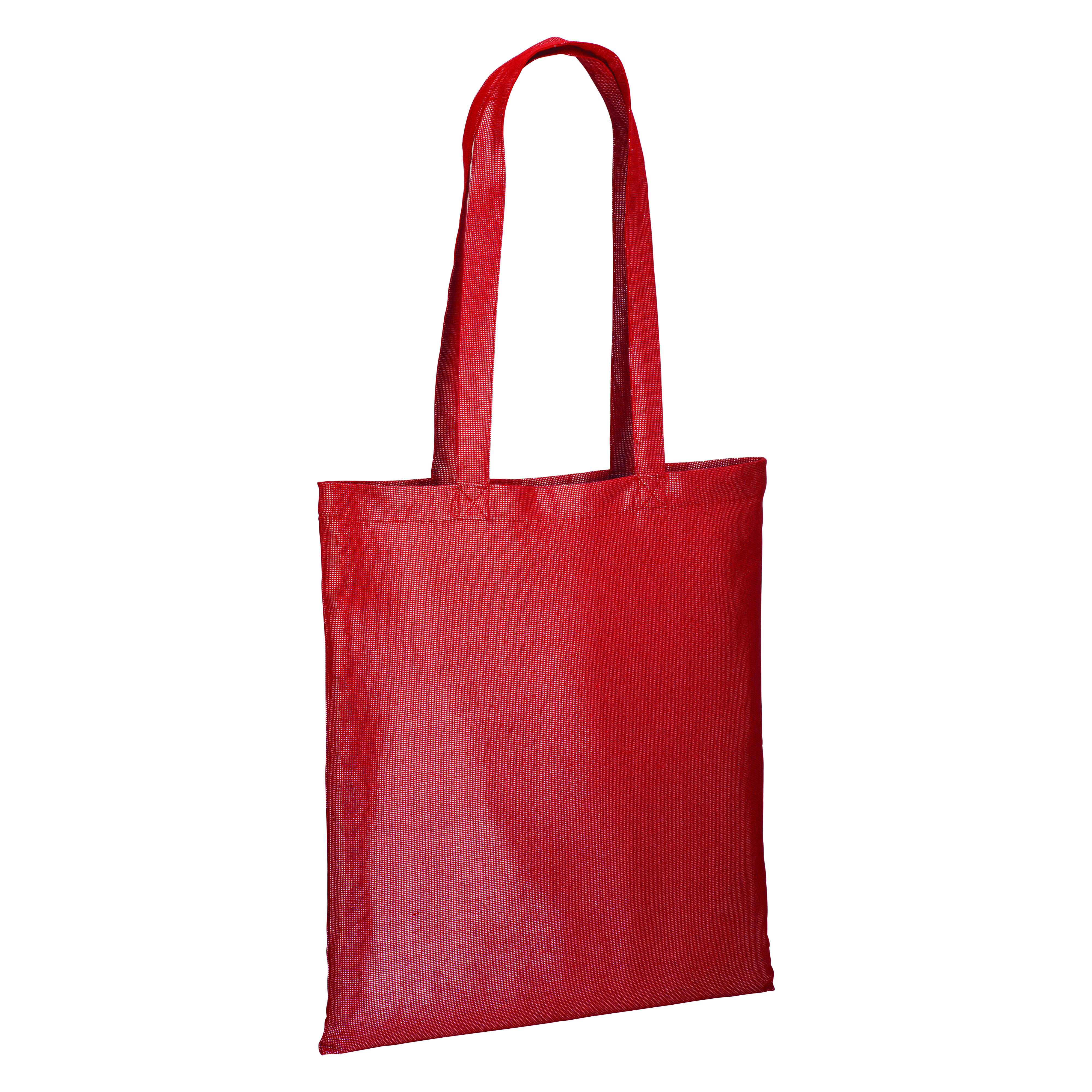 Shopper in policotone brillante 150g/m2, manici lunghi