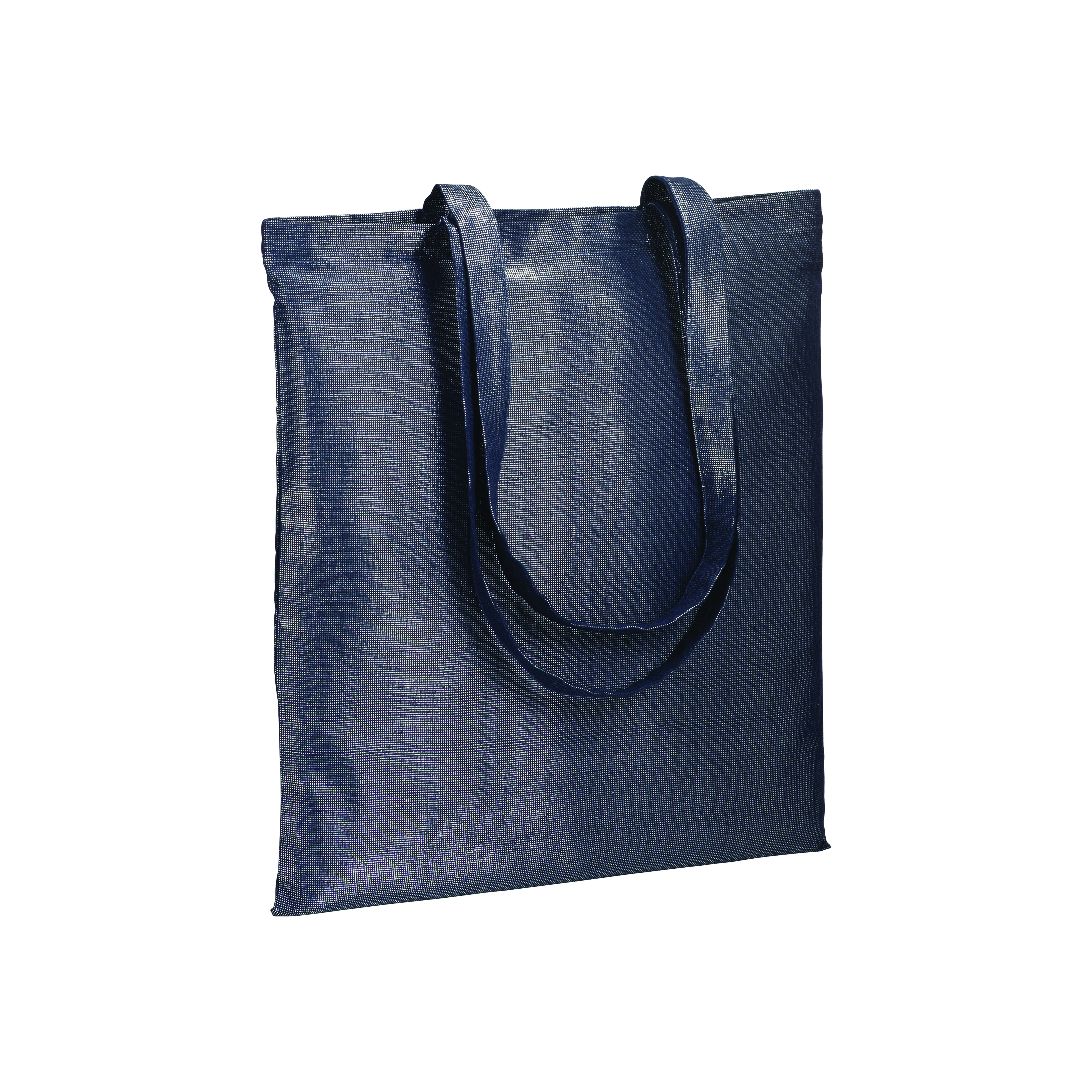 Shopper in policotone brillante 150g/m2, manici lunghi