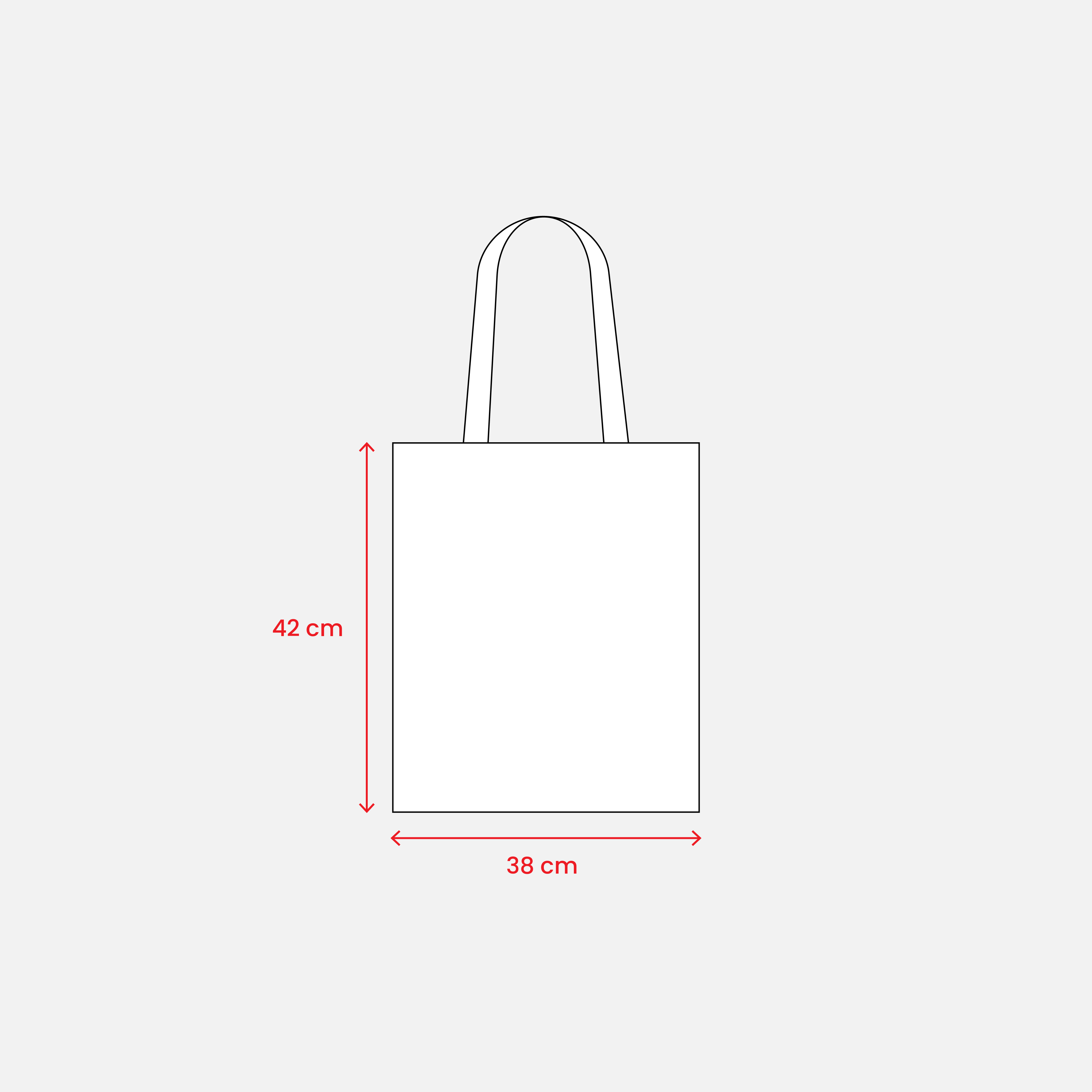 Shopper in cotone biologico 140 g/m2