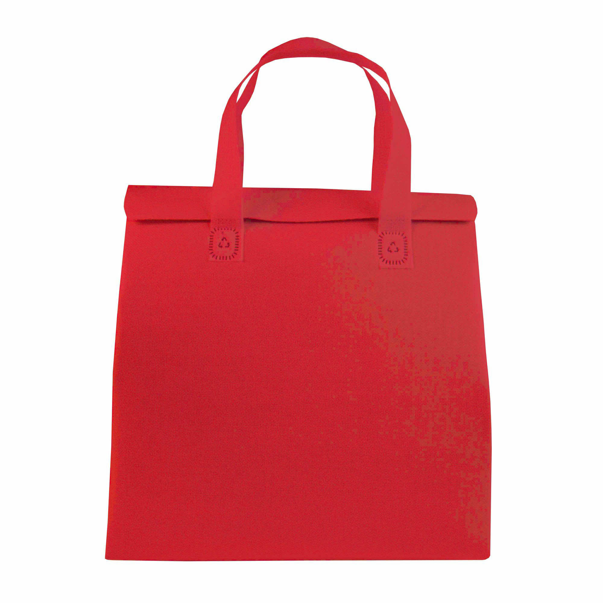 Borsa frigo in TNT laminato 100 g/m2, chiusura con velcro