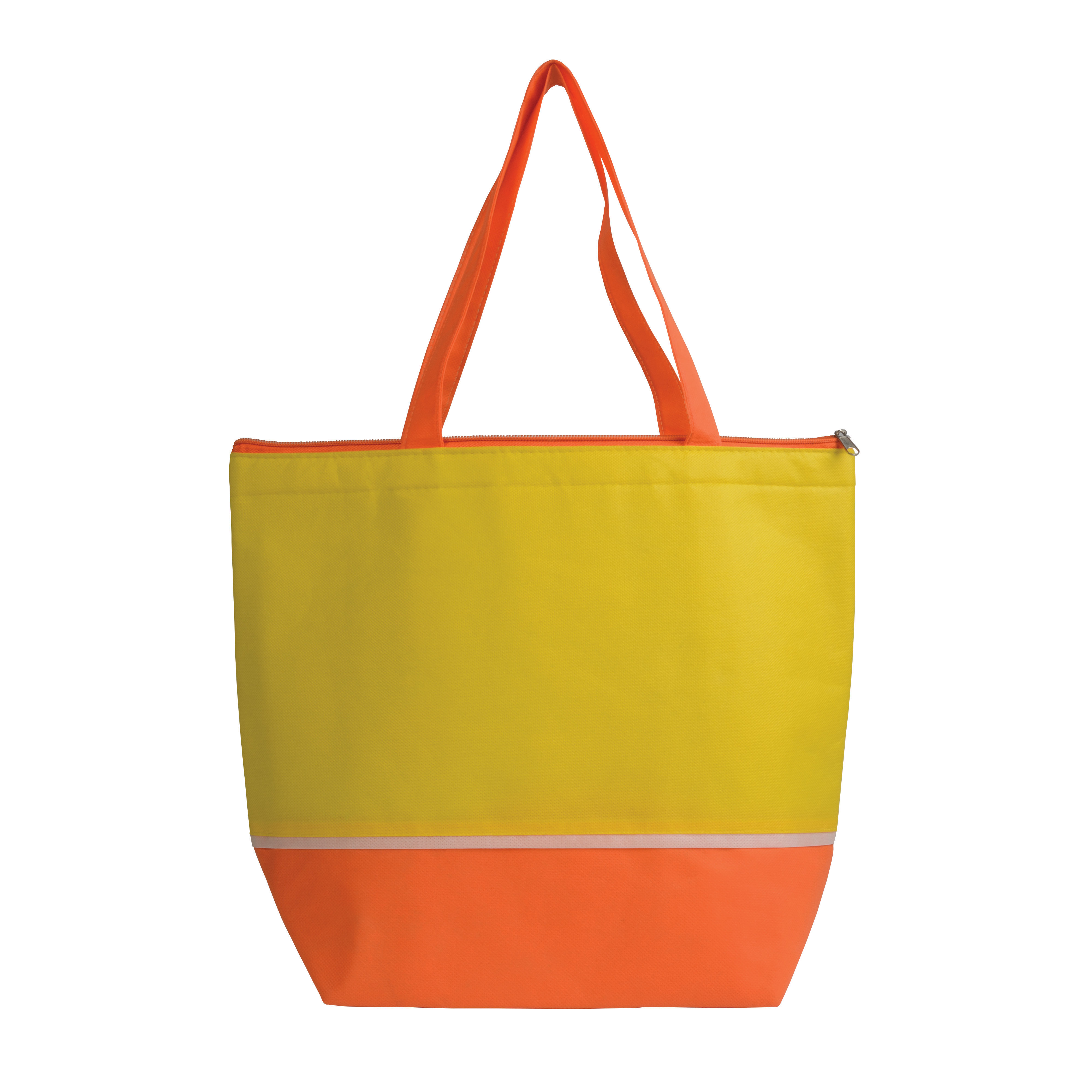 Borsa termica in TNT, interno argentato 39,5X13X33CM